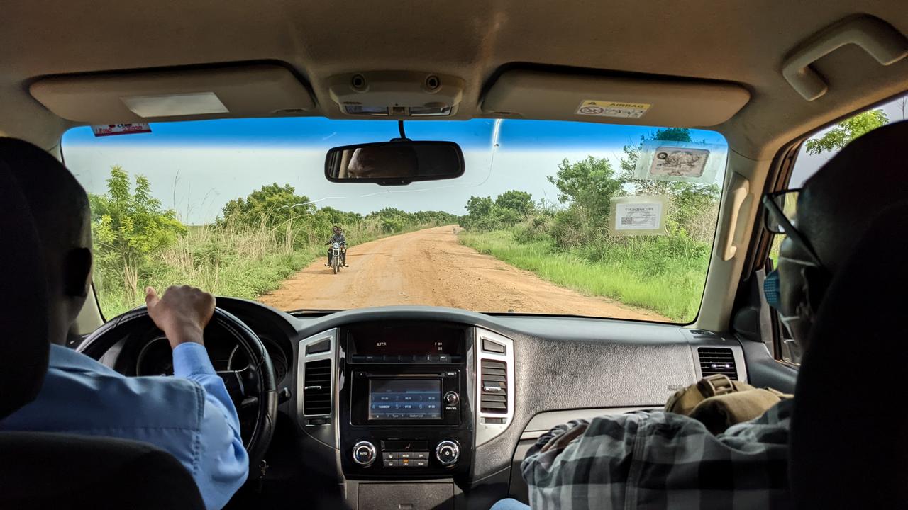 Unterwegs im Auto mit Fred Aboagye-Antwi