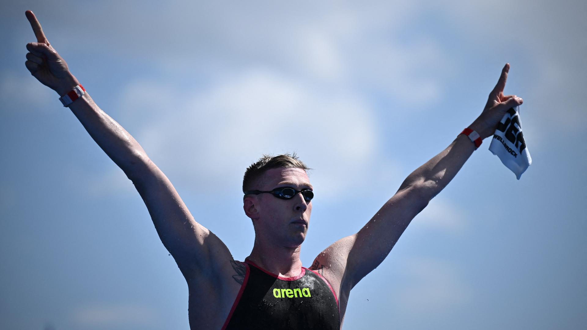 Japan - Florian Wellbrock Gewinnt WM-Gold Im Freiwasserschwimmen