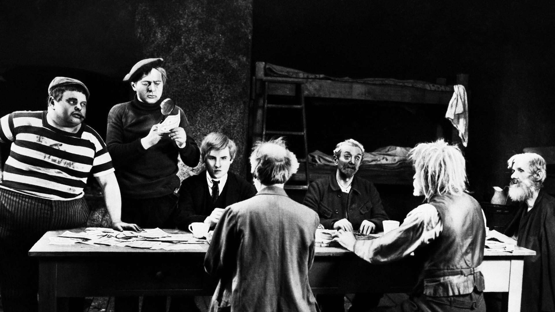 Szene aus Fritz Langs Stummfilm: 'Dr. Mabuse, der Spieler" von 1922 Szene aus Fritz Langs Stummfilm: 'Dr. Mabuse, der Spieler" von 1922
