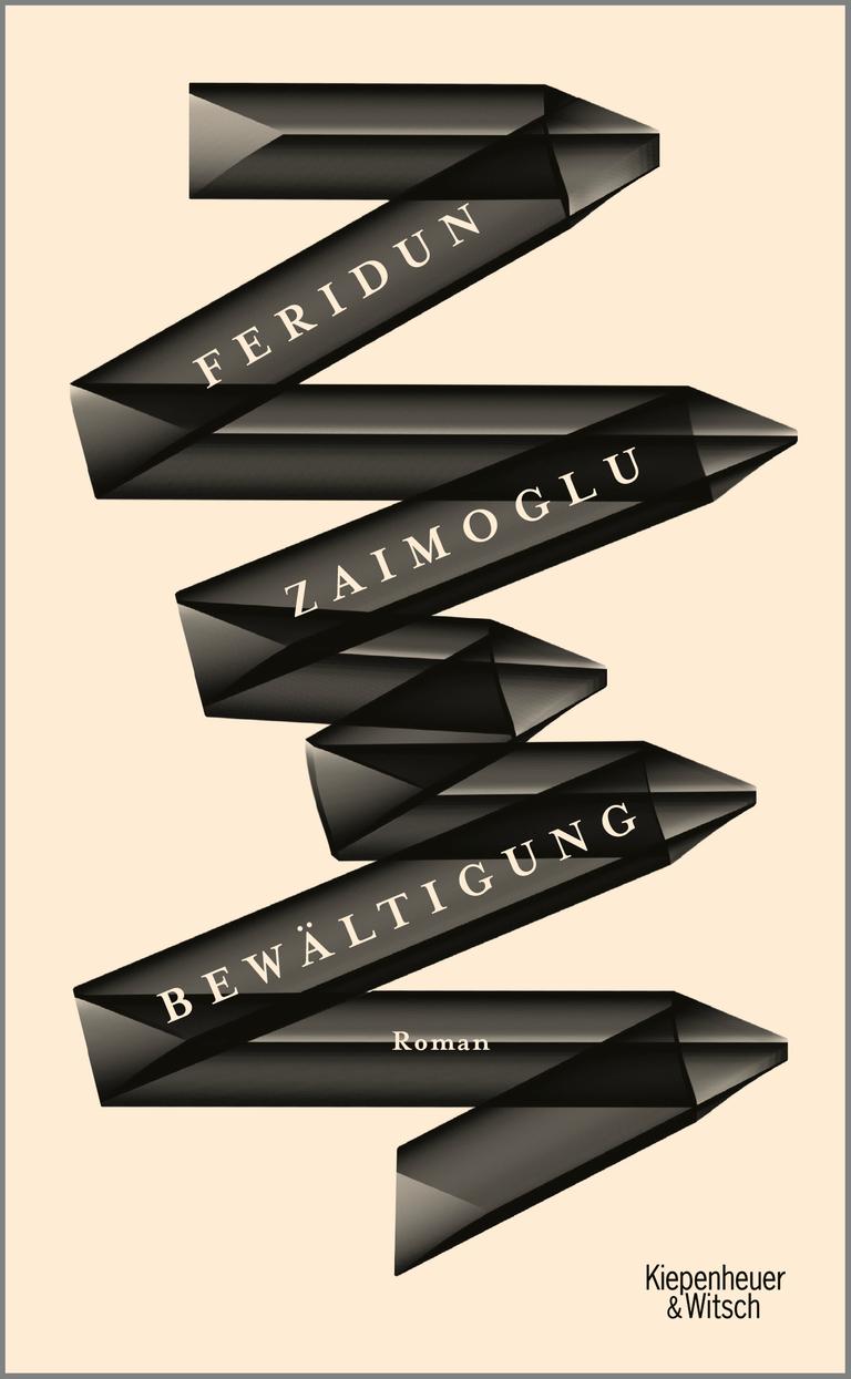 Cover von Feridun Zaimoglus Roman "Bewältigung". Cover von Feridun Zaimoglus Roman "Bewältigung".
