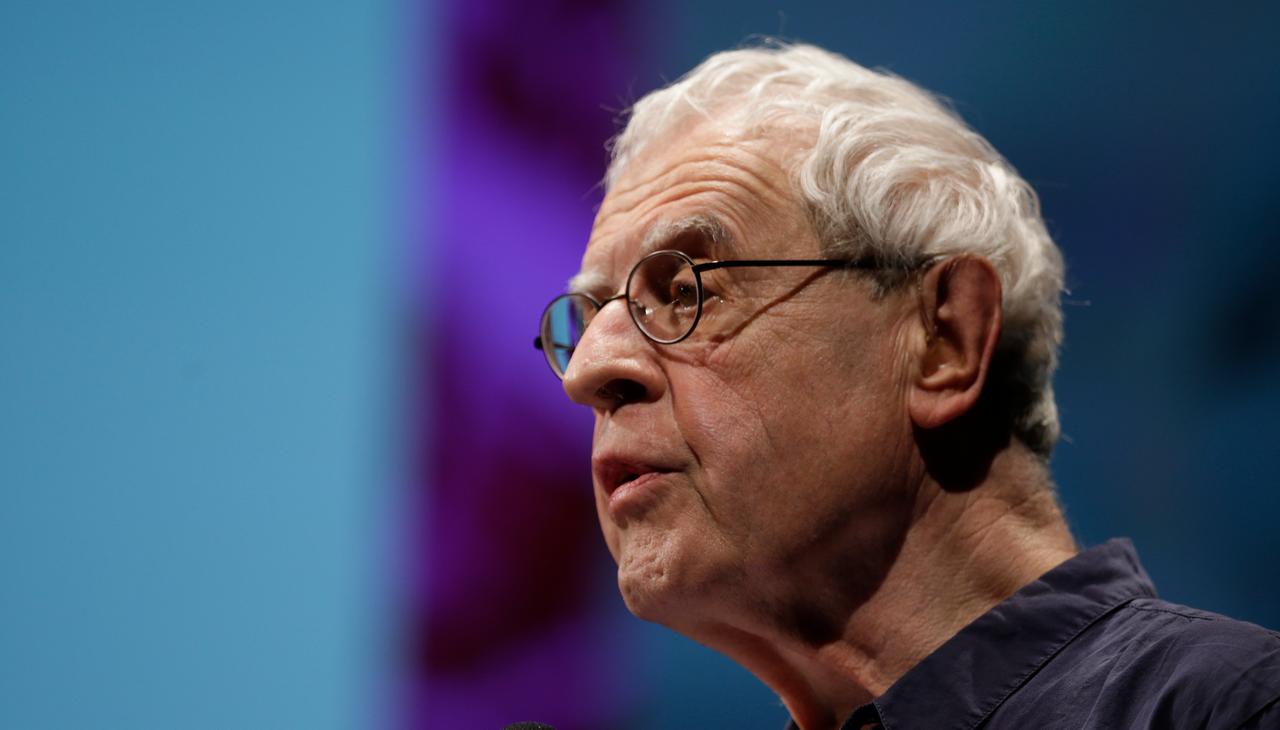 Serbian born writer Charles Simic, 1990 Pulitzer winner, attends 'La Milanesiana' cultural event, in Milan, Italy, Thursday, June 29, 2017. (AP Photo/Luca Bruno) Serbian born writer Charles Simic, 1990 Pulitzer winner, attends 'La Milanesiana' cultural event, in Milan, Italy, Thursday, June 29, 2017. (AP Photo/Luca Bruno)