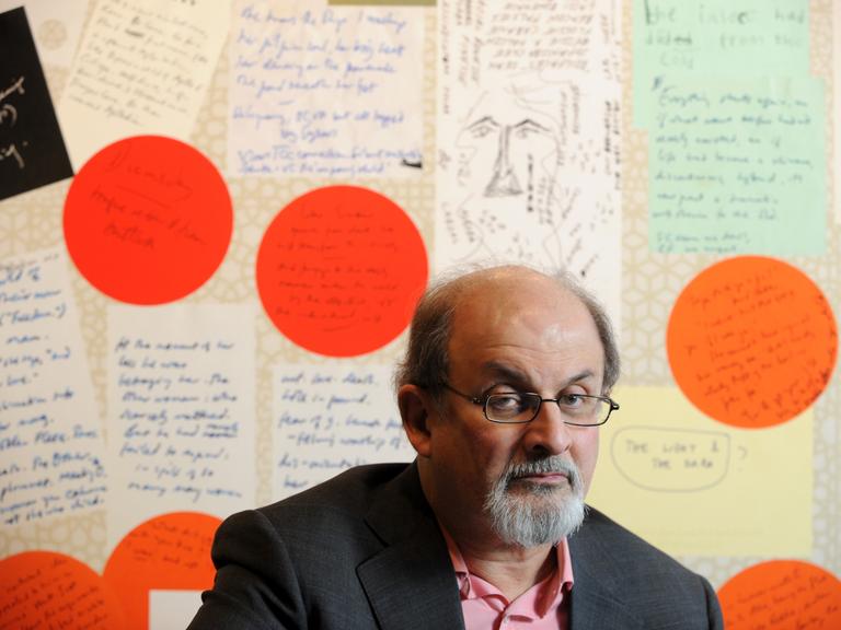 Der Schriftsteller Salman Rushdie 