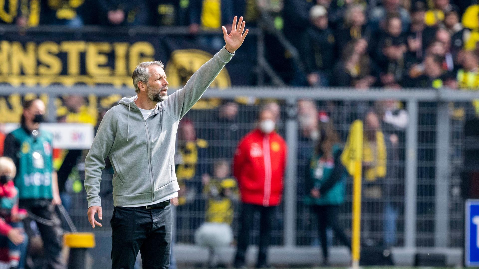 Marco Rose, Ex-Trainer von Borussia Dortmund. Marco Rose, Ex-Trainer von Borussia Dortmund.