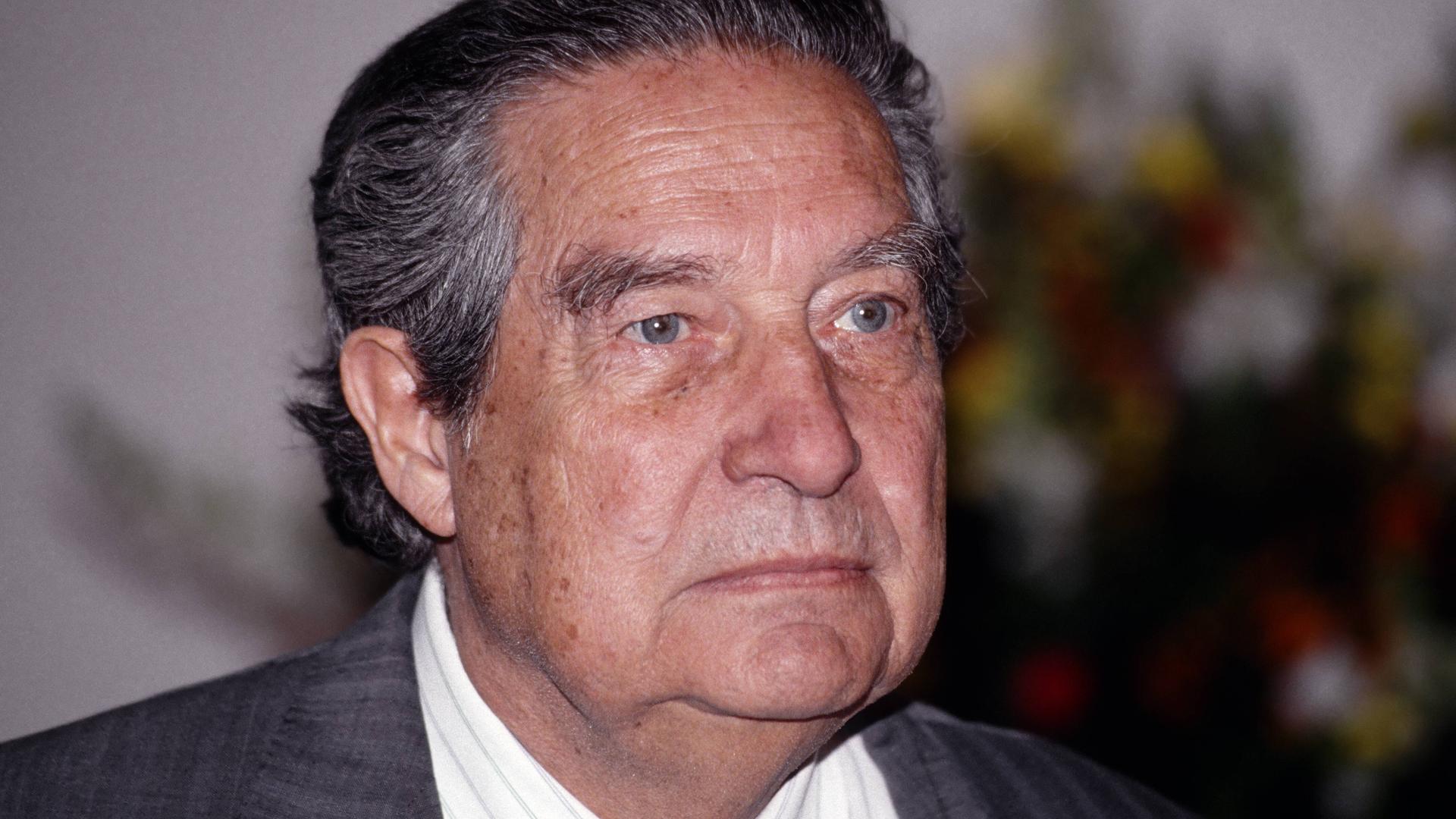 Der mexikanische Schriftsteller Octavio Paz im Mai 1991. Der mexikanische Schriftsteller Octavio Paz im Mai 1991.