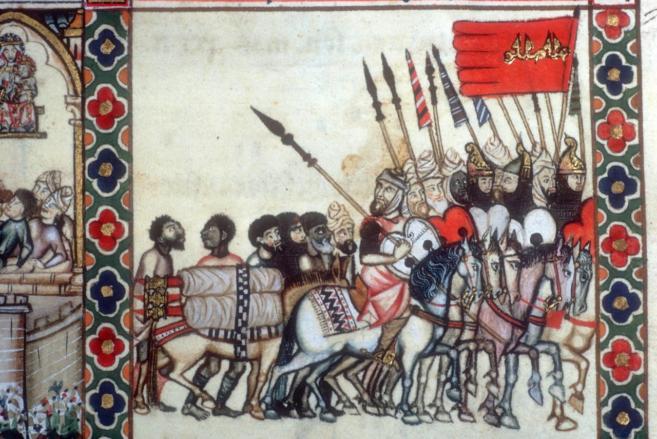 Arabische Armee auf dem Marsch (13. Jh.) Arabische Armee auf dem Marsch (13. Jh.)