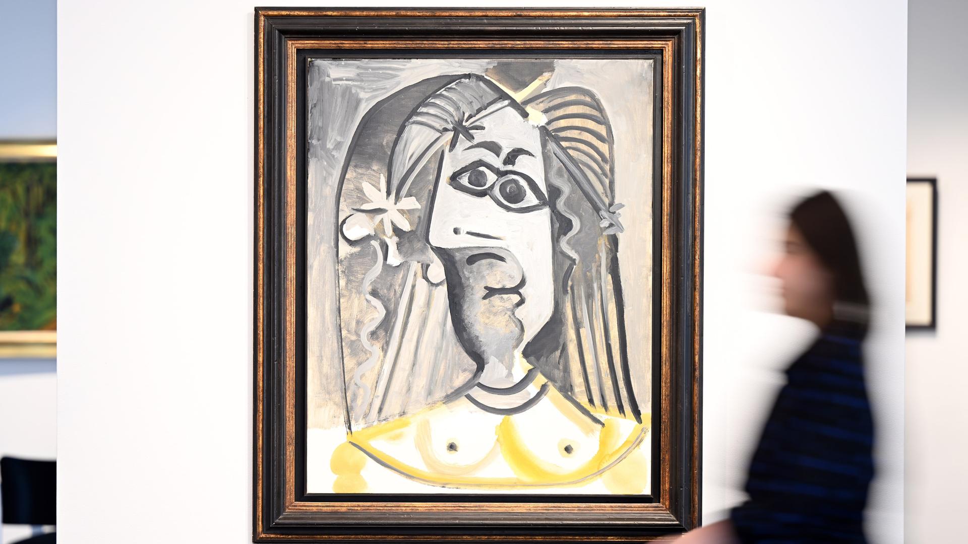 Auktion - Picasso-Gemälde in Köln für 3,4 Millionen Euro versteigert