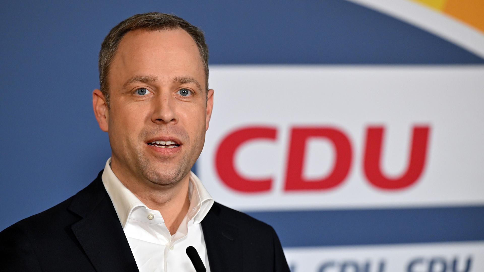 Mario Czaja, CDU-Generalsekretär. Mario Czaja, CDU-Generalsekretär.
