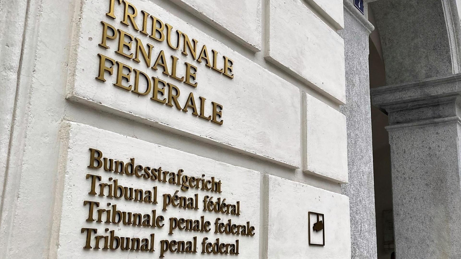 Schweizer Bundesstrafgericht Schweizer Bundesstrafgericht