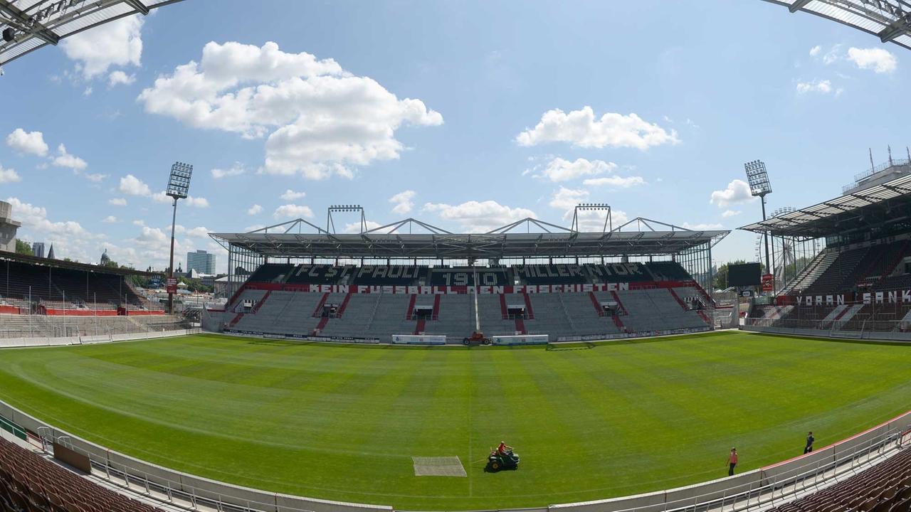 Das Millerntor-Stadion des FC St. Pauli. Das Millerntor-Stadion des FC St. Pauli.