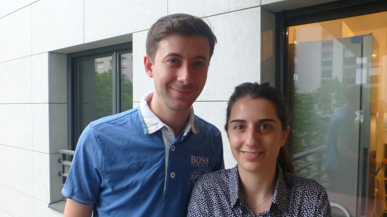 Oren und Yaël, ein junges Paar Oren und Yaël, ein junges Paar
