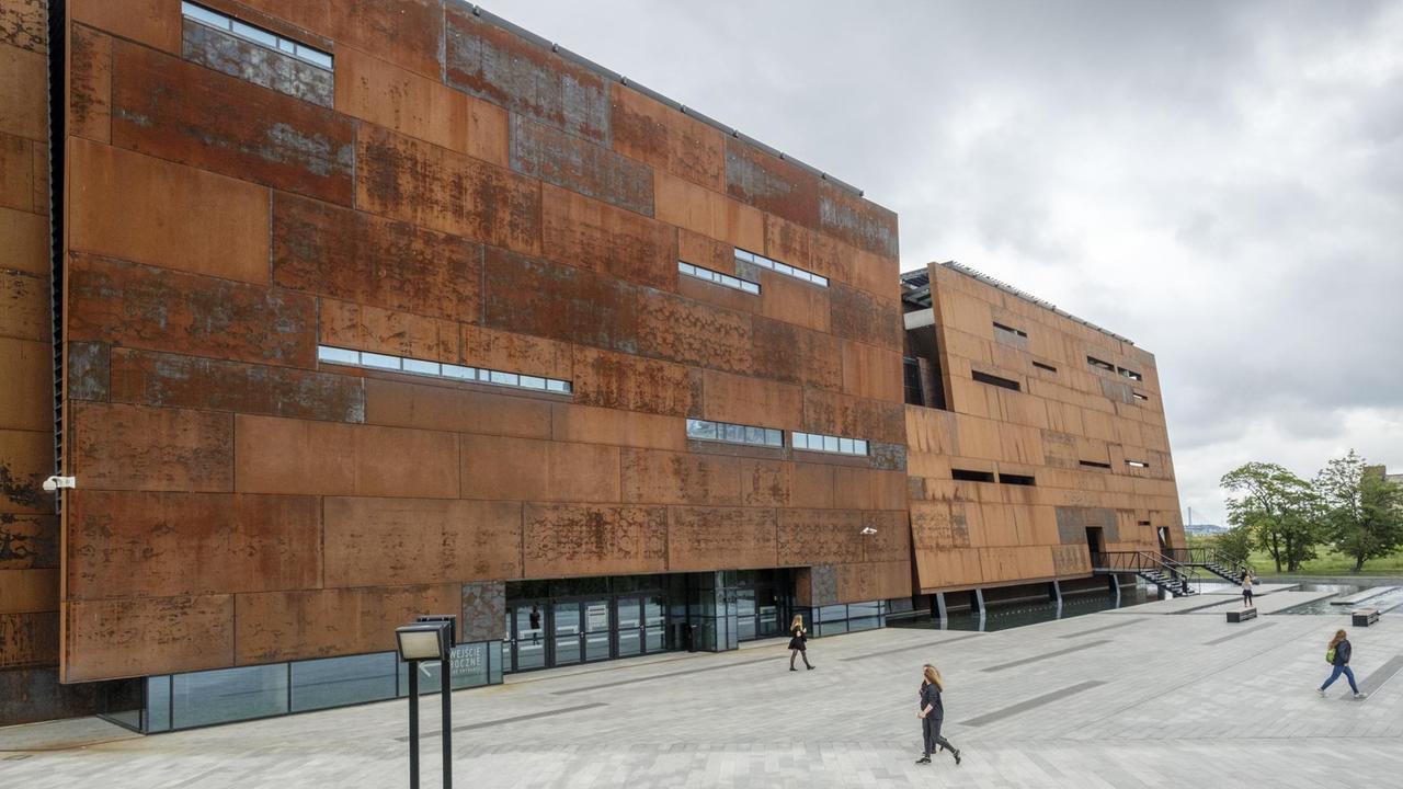 Das Europäische Zentrum der Solidarność in Gdansk. Das Europäische Zentrum der Solidarność in Gdansk.