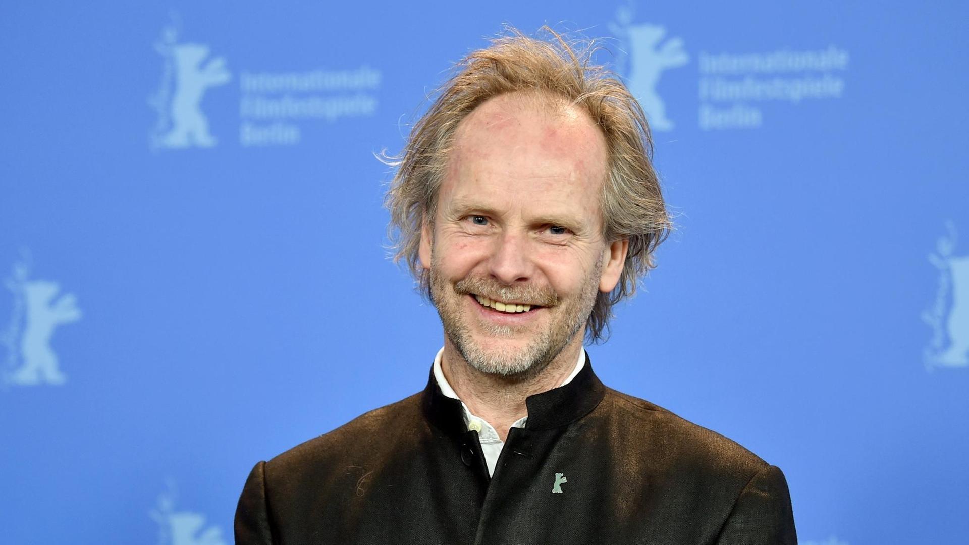 Regisseur Philip Gröning stellt seinen Film "Mein Bruder heißt Robert und ist ein Idiot" auf der Berlinale 2018 vor