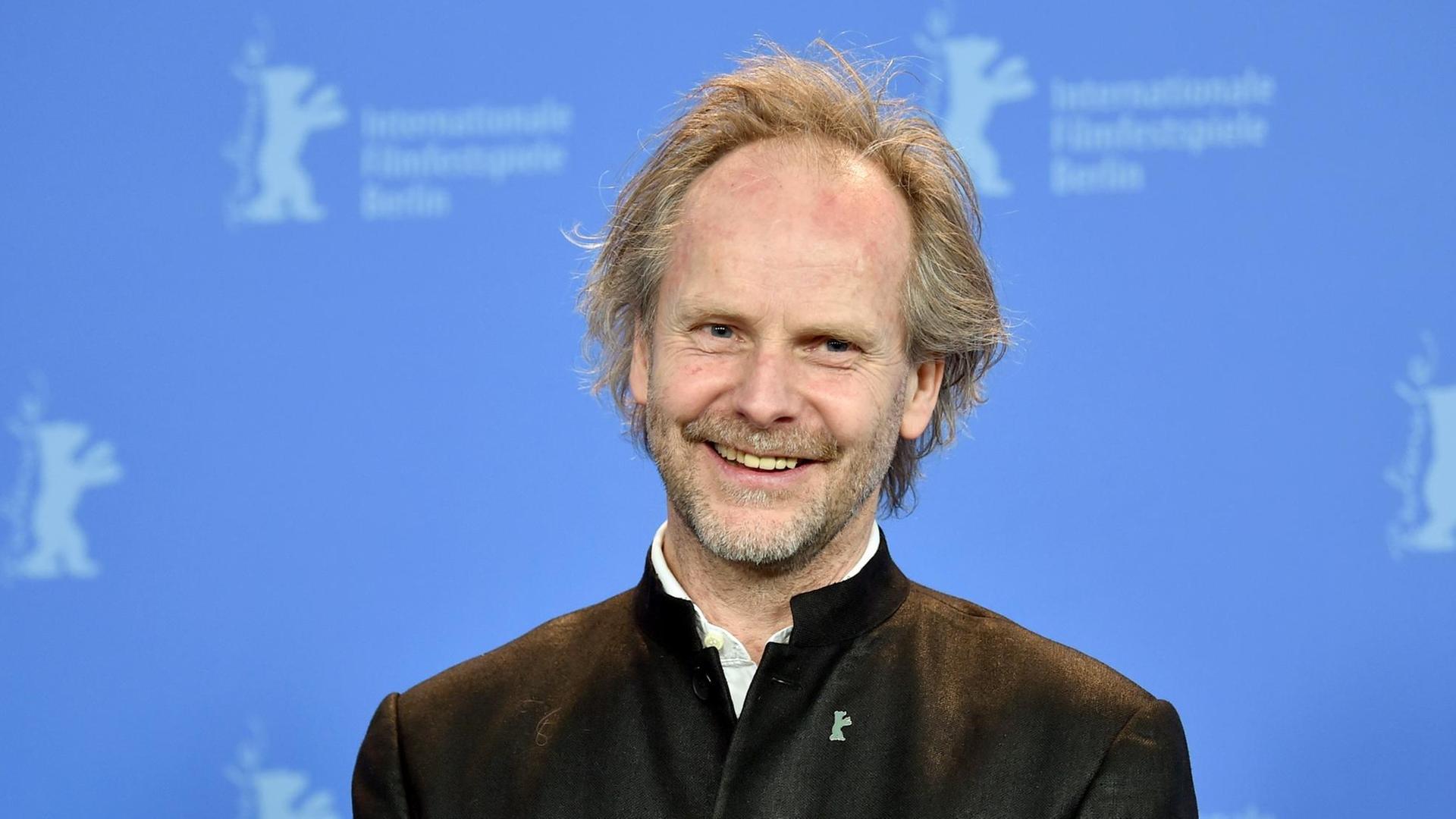 Regisseur Philip Gröning stellt seinen Film "Mein Bruder heißt Robert und ist ein Idiot" auf der Berlinale 2018 vor Regisseur Philip Gröning stellt seinen Film "Mein Bruder heißt Robert und ist ein Idiot" auf der Berlinale 2018 vor