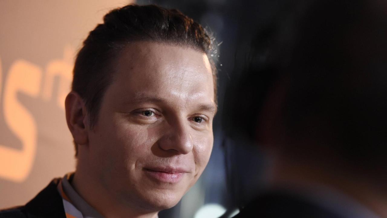 Regisseur Piotr J. Lewandowski beim RadioEins Berlinale-Nighttalk am Rande der 66. Internationalen Filmfestspiele. Regisseur Piotr J. Lewandowski beim RadioEins Berlinale-Nighttalk am Rande der 66. Internationalen Filmfestspiele.