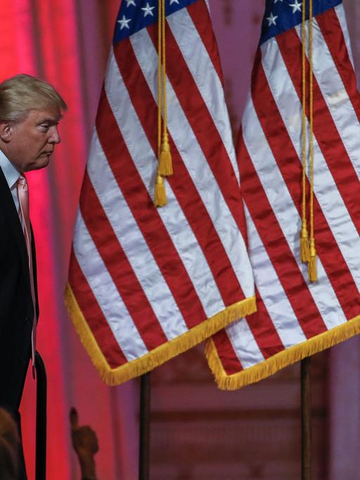 Donald Trump bei einer Parteiveranstaltung der US-Republikaner in Palm Beach, Florida