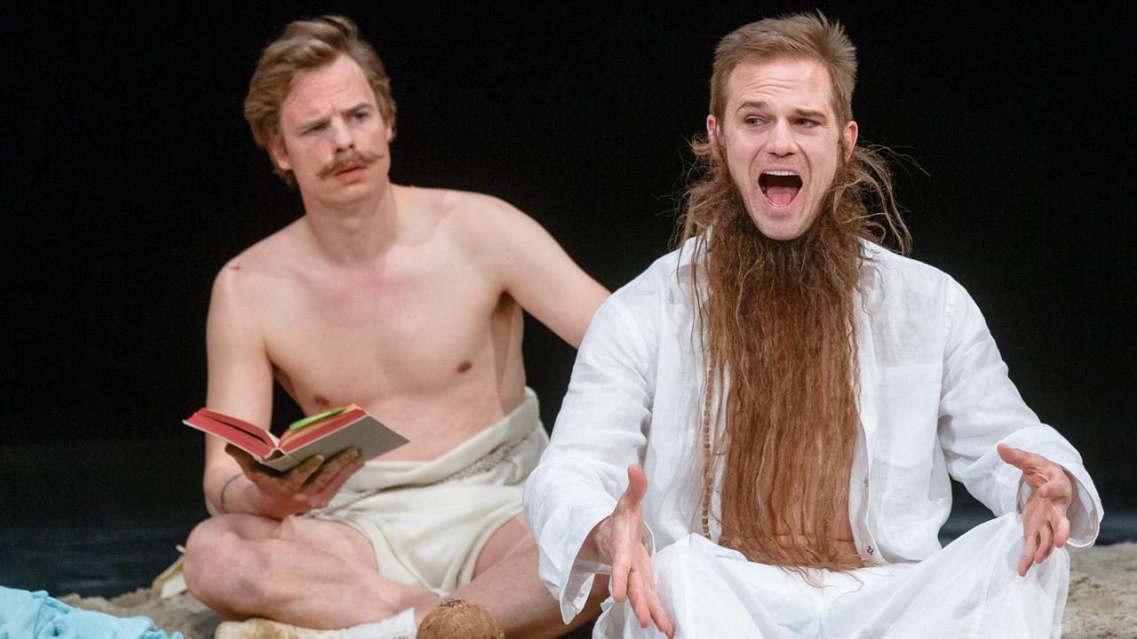 Szene aus "Imperium" am Thalia Theater Szene aus "Imperium" am Thalia Theater