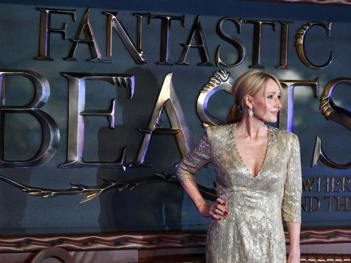 Autorin J.K. Rowling bei der Europapremiere von "Fantastic Beasts and Where to Find Them" in London