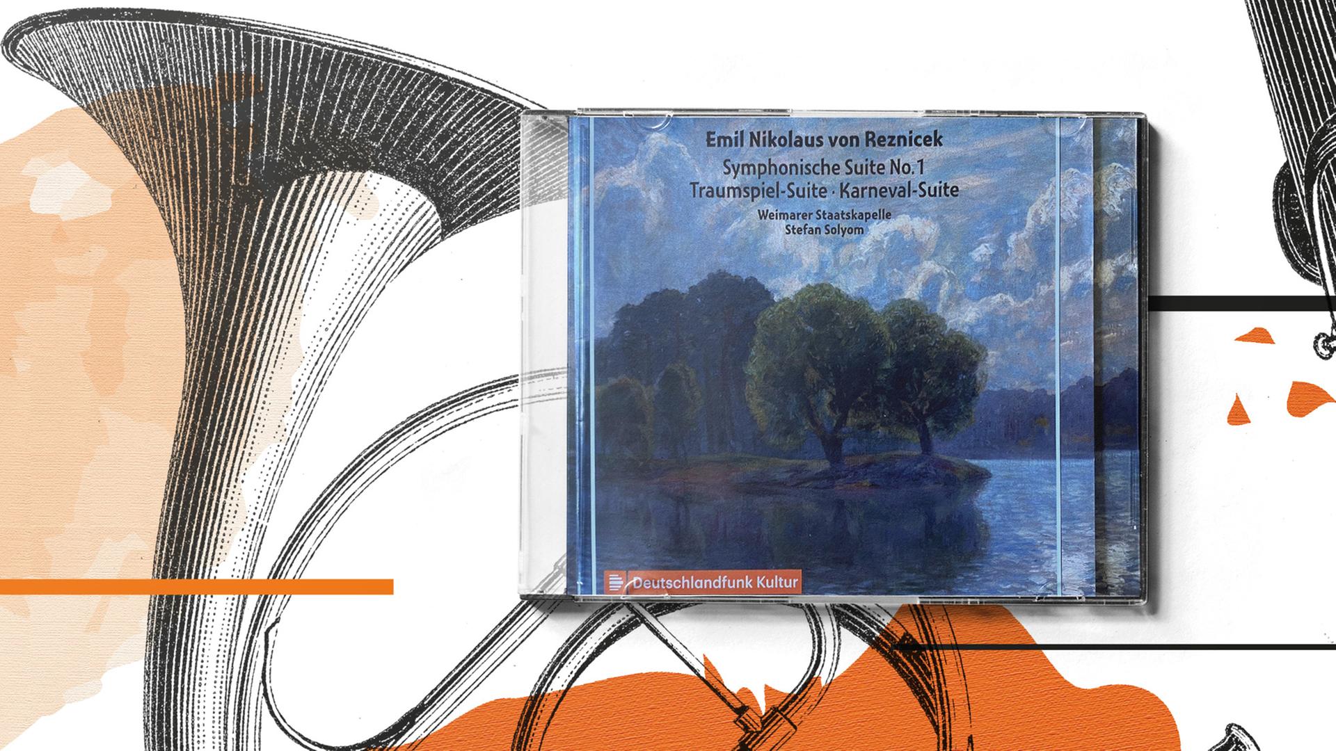 Das Cover der CD auf einer Deutschlandfunk Kultur-Graphik. Das Cover der CD auf einer Deutschlandfunk Kultur-Graphik.