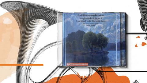 Das Cover der CD auf einer Deutschlandfunk Kultur-Graphik.
