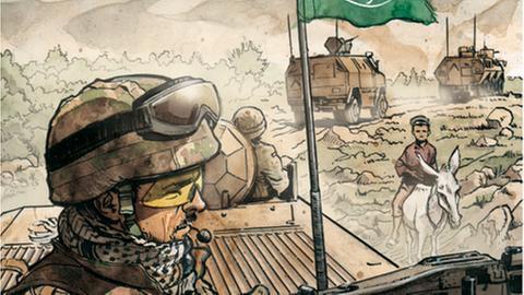 Cover des Comicbandes "Wave and Smile" von Arne Jysch