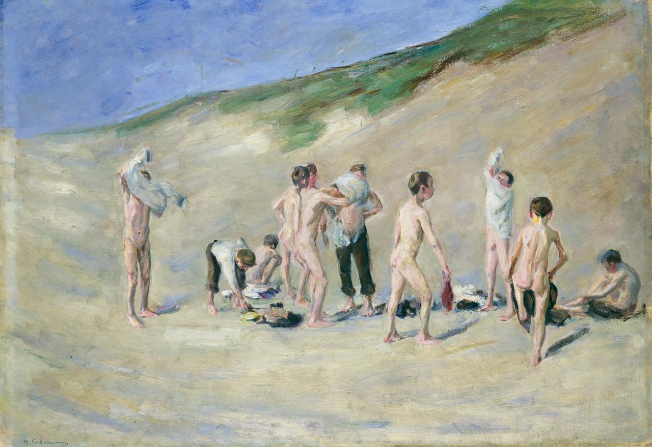 Max Liebermann: Nach dem Bade, 1904 Max Liebermann: Nach dem Bade, 1904