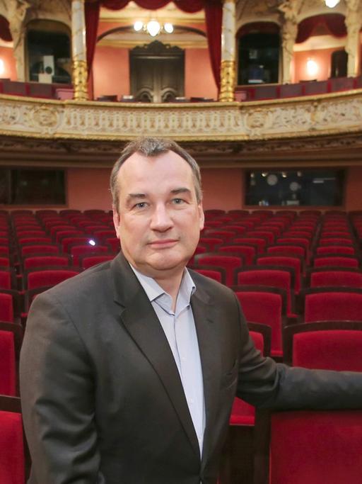 Der Intendant des Staatstheaters Wiesbaden Uwe Eric Laufenberg