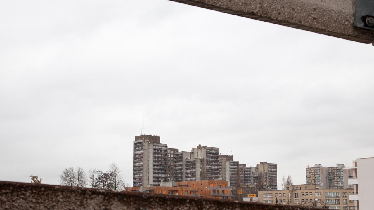Wohnblocks aus den 60er- und 70er-Jahren im Pariser Vorort Clichy-sous-Bois Wohnblocks aus den 60er- und 70er-Jahren im Pariser Vorort Clichy-sous-Bois