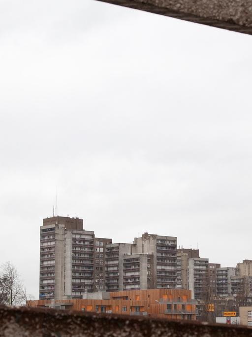 Wohnblocks aus den 60er- und 70er-Jahren im Pariser Vorort Clichy-sous-Bois