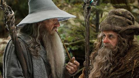 Szenenfoto aus "The Hobbit: An Unexpected Journey", dem ersten Teil der "Herr der Ringe"-Trilogie nach den Romanen von J.R.R. Tolkien.