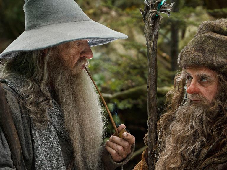 Szenenfoto aus "The Hobbit: An Unexpected Journey", dem ersten Teil der "Herr der Ringe"-Trilogie nach den Romanen von J.R.R. Tolkien.