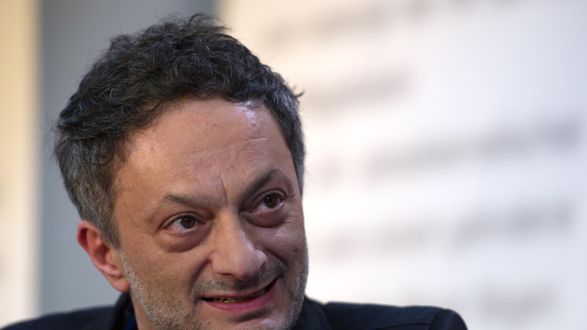 Der Schriftsteller Feridun Zaimoglu auf der Leipziger Buchmesse Der Schriftsteller Feridun Zaimoglu auf der Leipziger Buchmesse
