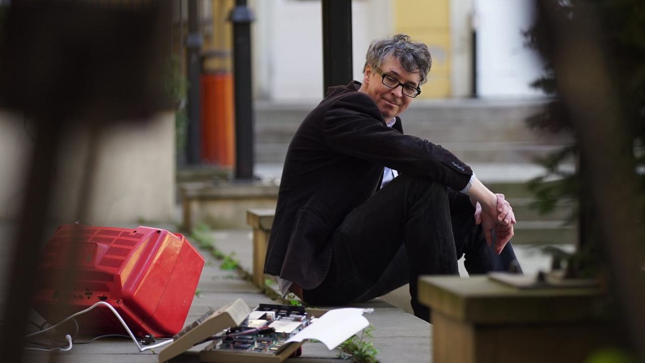 Volker Strübing, Autor des Films (Reportage) "Auferstanden aus Platinen" (ZDF 2019) und ehemals Mitglied des DDR-Computerclubs Volker Strübing, Autor des Films (Reportage) "Auferstanden aus Platinen" (ZDF 2019) und ehemals Mitglied des DDR-Computerclubs