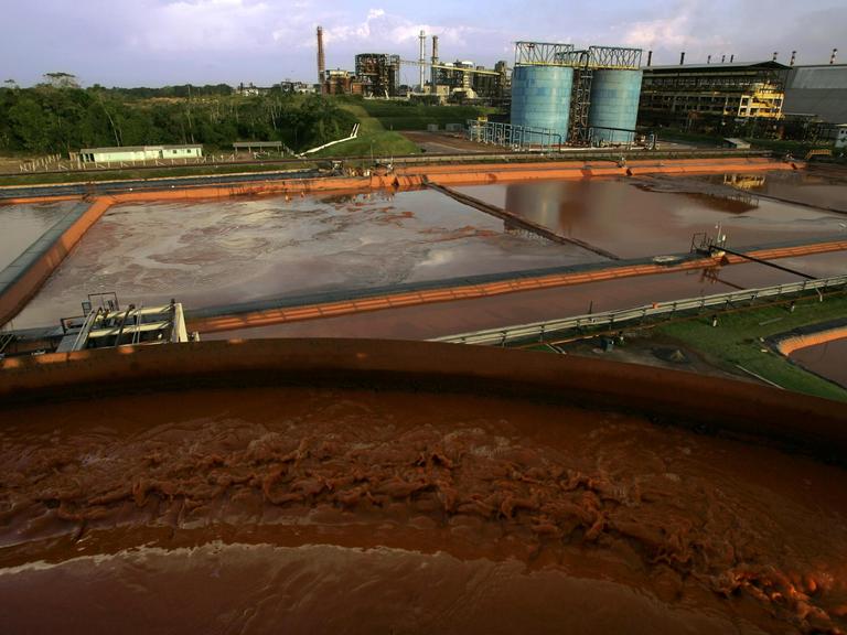 Kläranlage im brasilianischen Barcarena