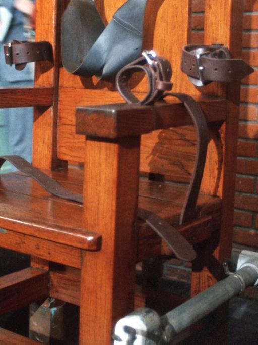 Elektrischer Stuhl im Gefängnis von Huntsville in Texas