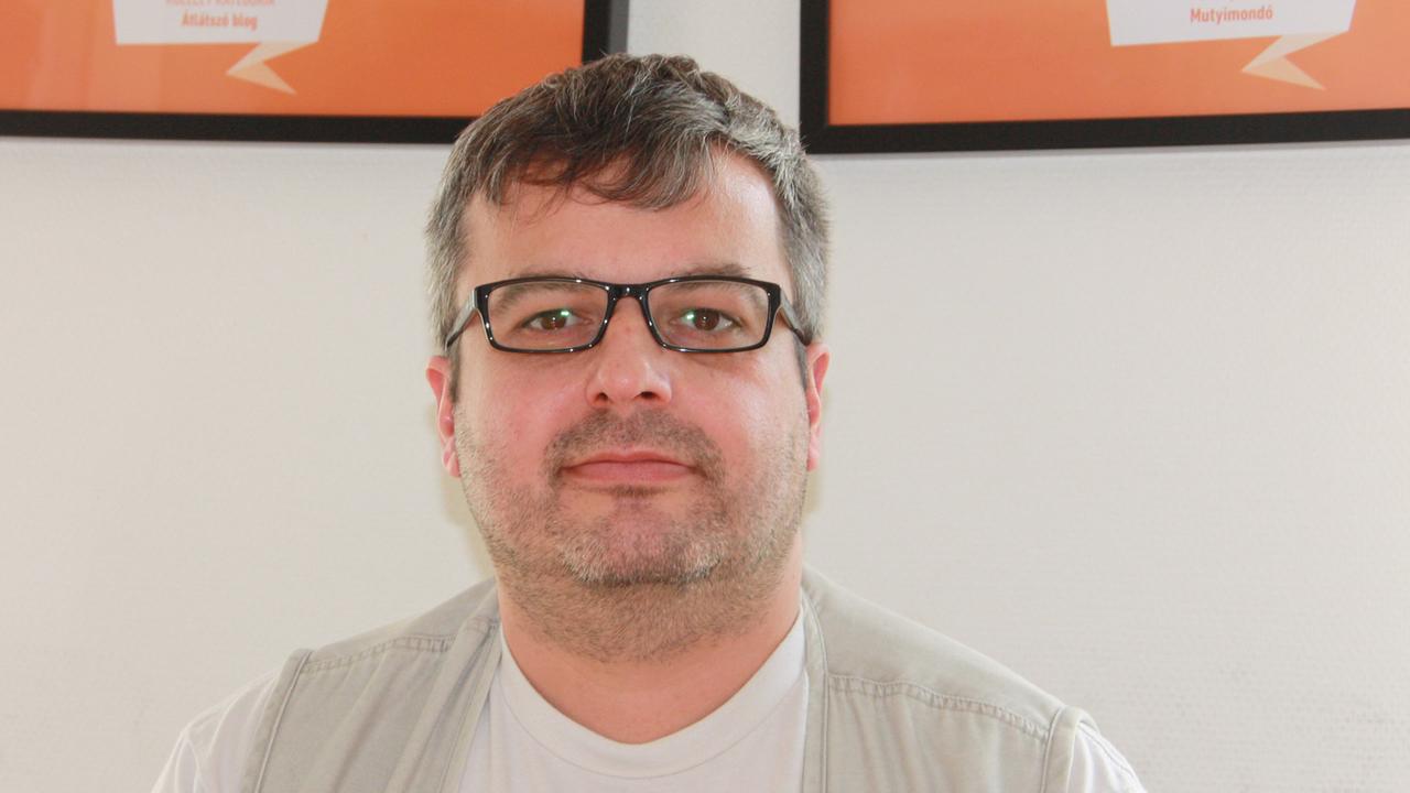 Tamás Bodoky, Journalist und Gründer des Recherche-Netzwerkes Átlátszó und Kämpfer gegen Korruption Tamás Bodoky, Journalist und Gründer des Recherche-Netzwerkes Átlátszó und Kämpfer gegen Korruption