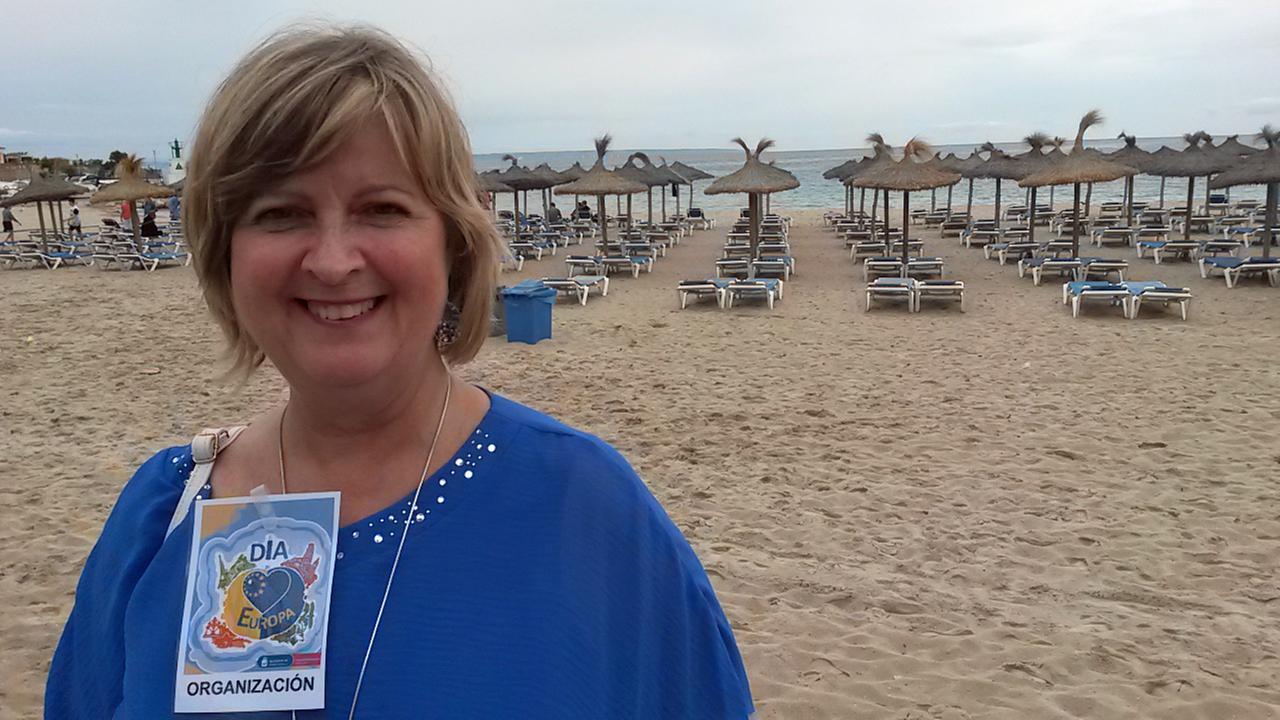 Dolina Reynolds am Strand. Dolina Reynolds am Strand.