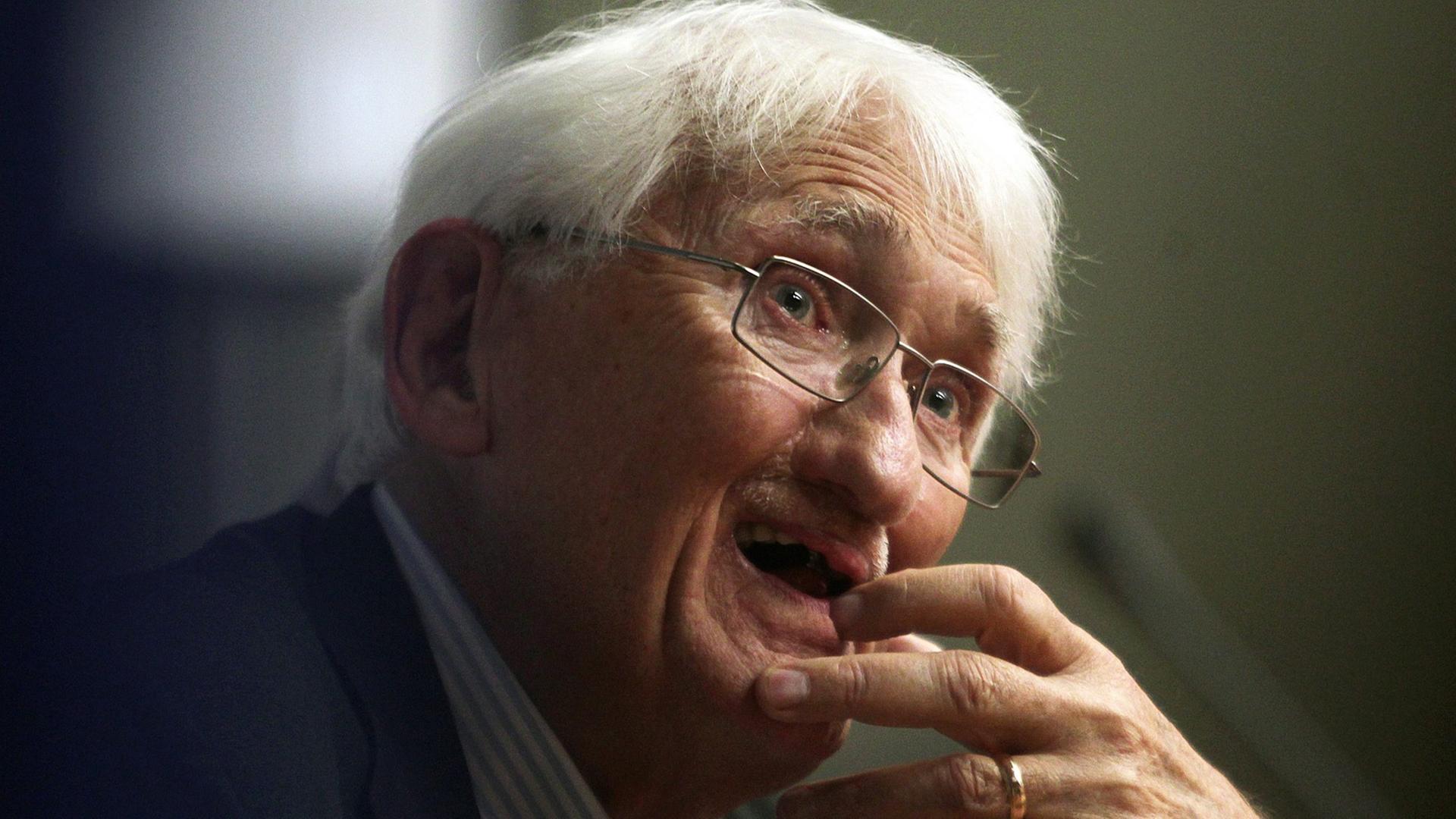 Der Philosoph Jürgen Habermas Der Philosoph Jürgen Habermas