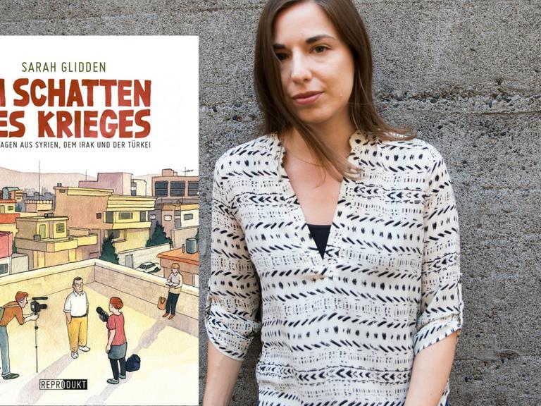 Die Comiczeichnerin Sarah Glidden und ihre Graphic Novel "Im Schatten des Krieges"