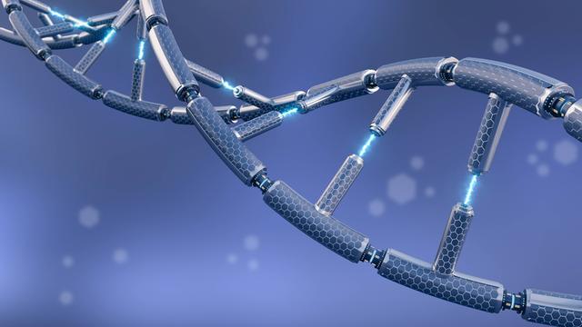 Dreidimensionales Modell einer DNA