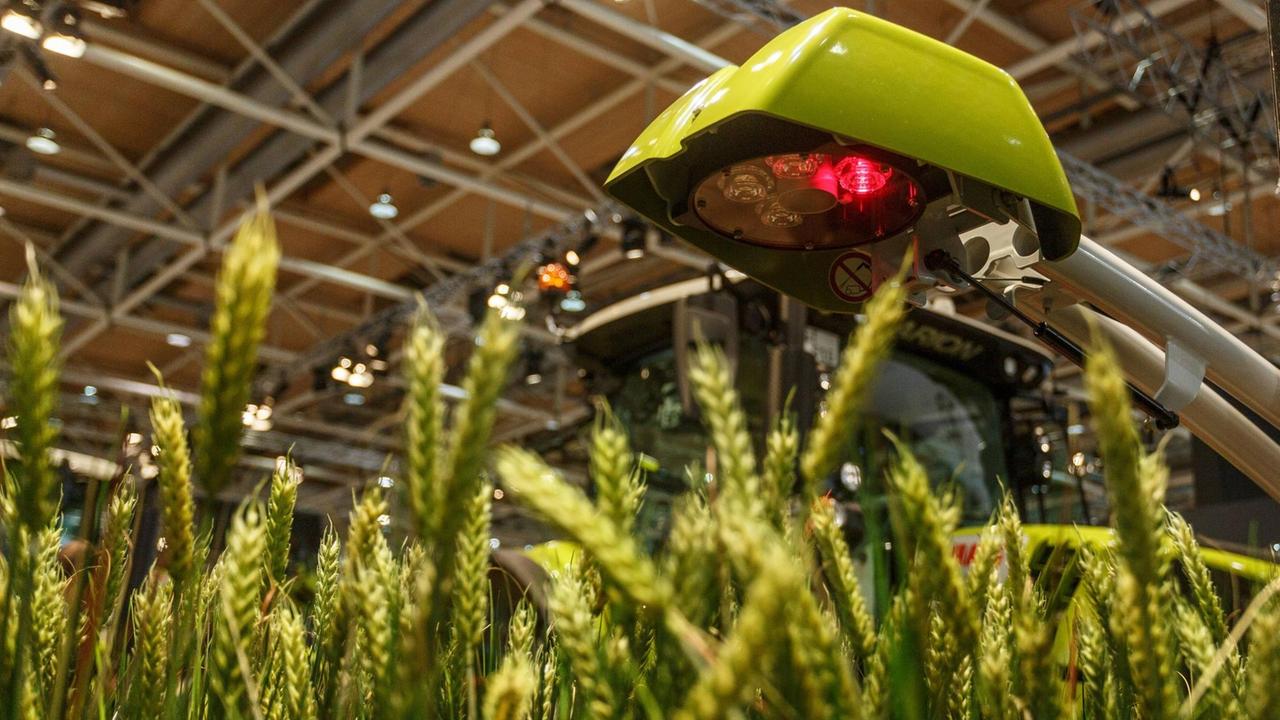 "Crop Sensor" der Firma Claas auf der Agritechnica 2017