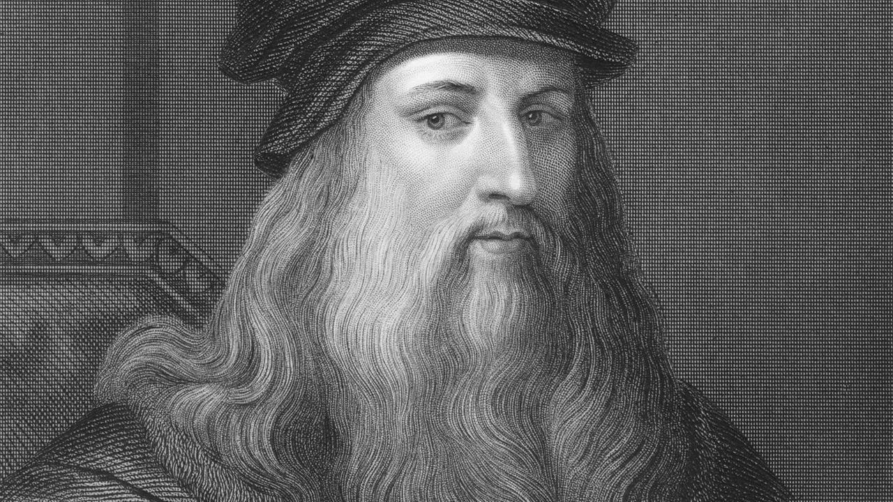 Leonardo da Vinci, 1452 bis 1519. Italienischer Maler, Bildhauer, Architekt und Ingenieur. Leonardo da Vinci, 1452 bis 1519. Italienischer Maler, Bildhauer, Architekt und Ingenieur.