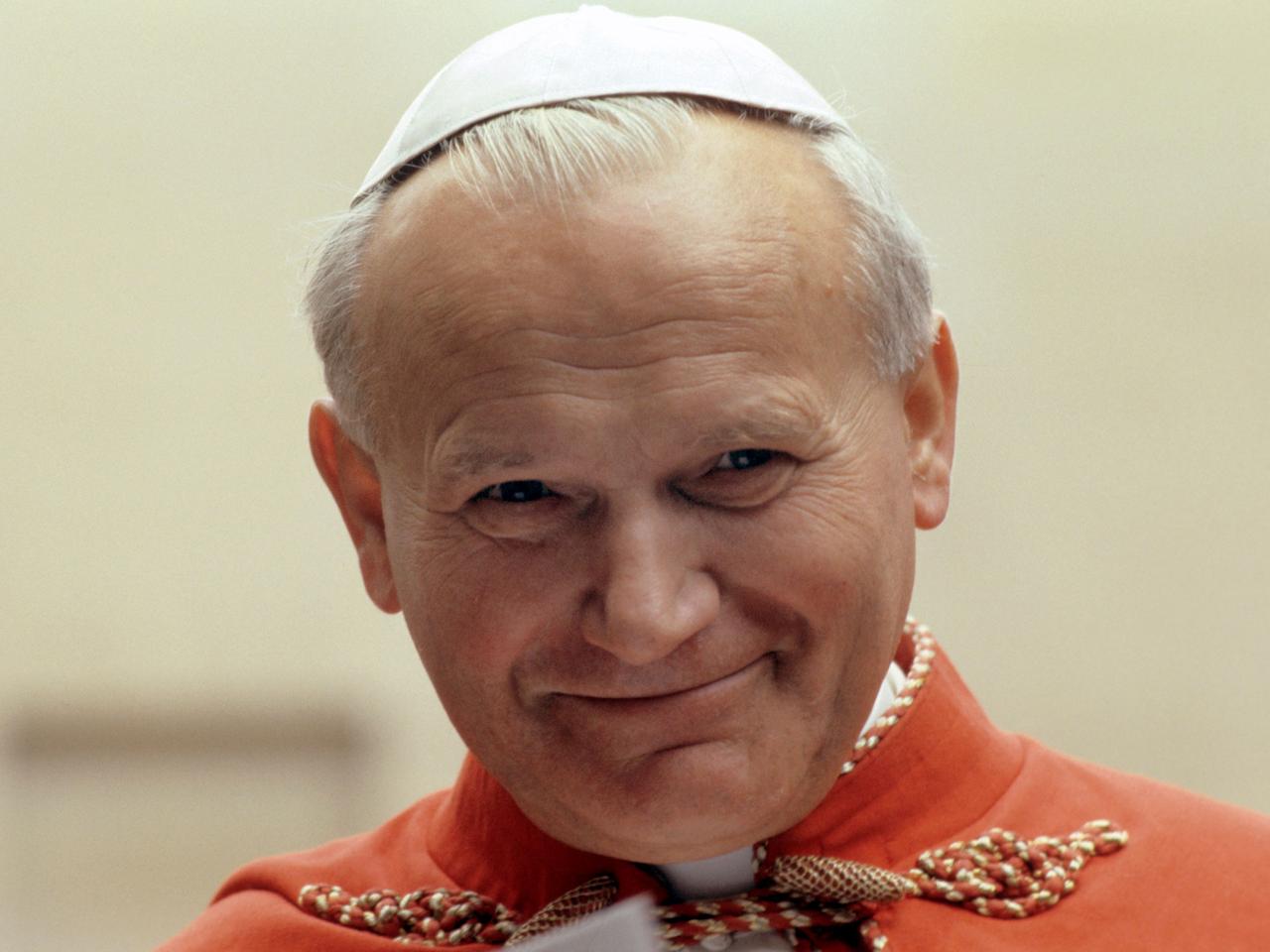 Johannes Paul II. (Aufnahme vom Oktober 1979) Johannes Paul II. (Aufnahme vom Oktober 1979)