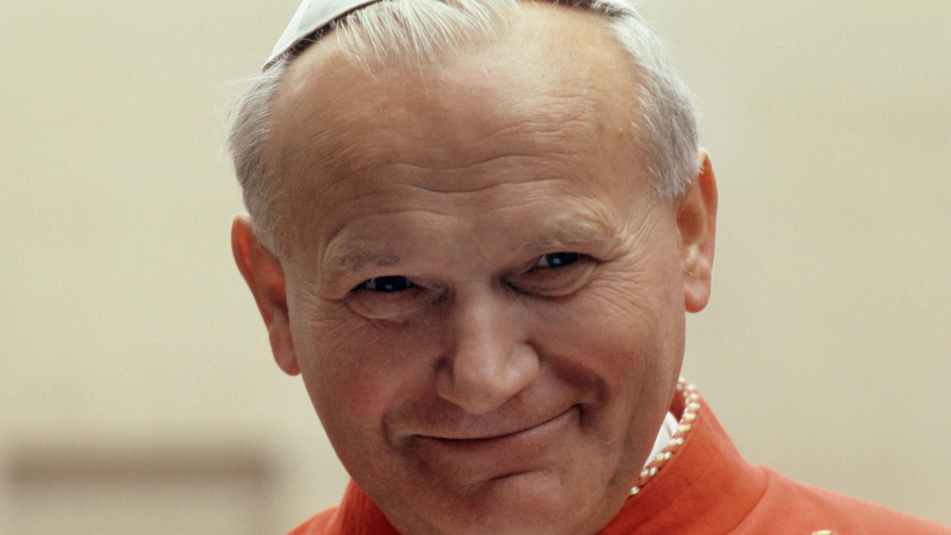 Johannes Paul II. (Aufnahme vom Oktober 1979) Johannes Paul II. (Aufnahme vom Oktober 1979)