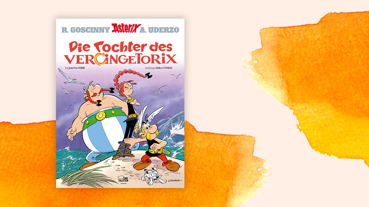 Cover zum Asterix-Comic "Die Tochter des Vercingetorix". Cover zum Asterix-Comic "Die Tochter des Vercingetorix".