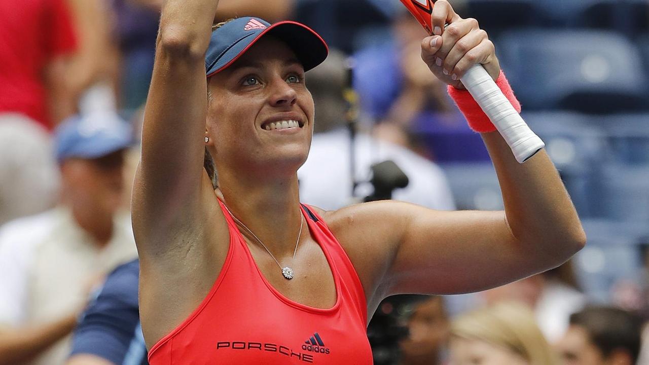Freude bei Angelique Kerber Freude bei Angelique Kerber
