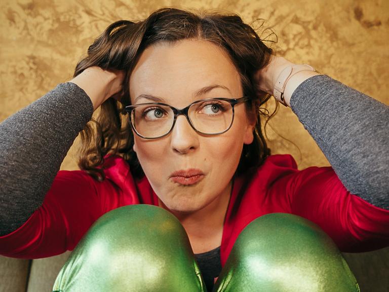 Porträt der Comedienne Helene Bockhorst