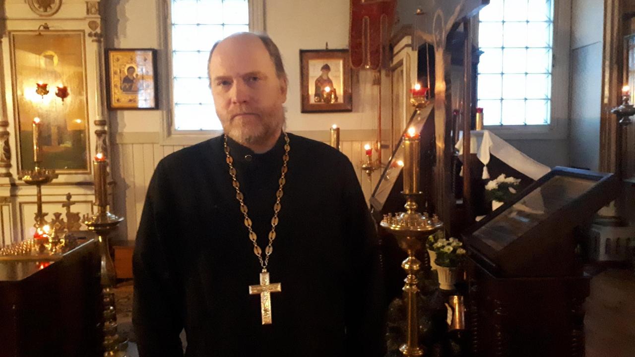 Toomas Hirvoja in seiner Kirche Toomas Hirvoja in seiner Kirche