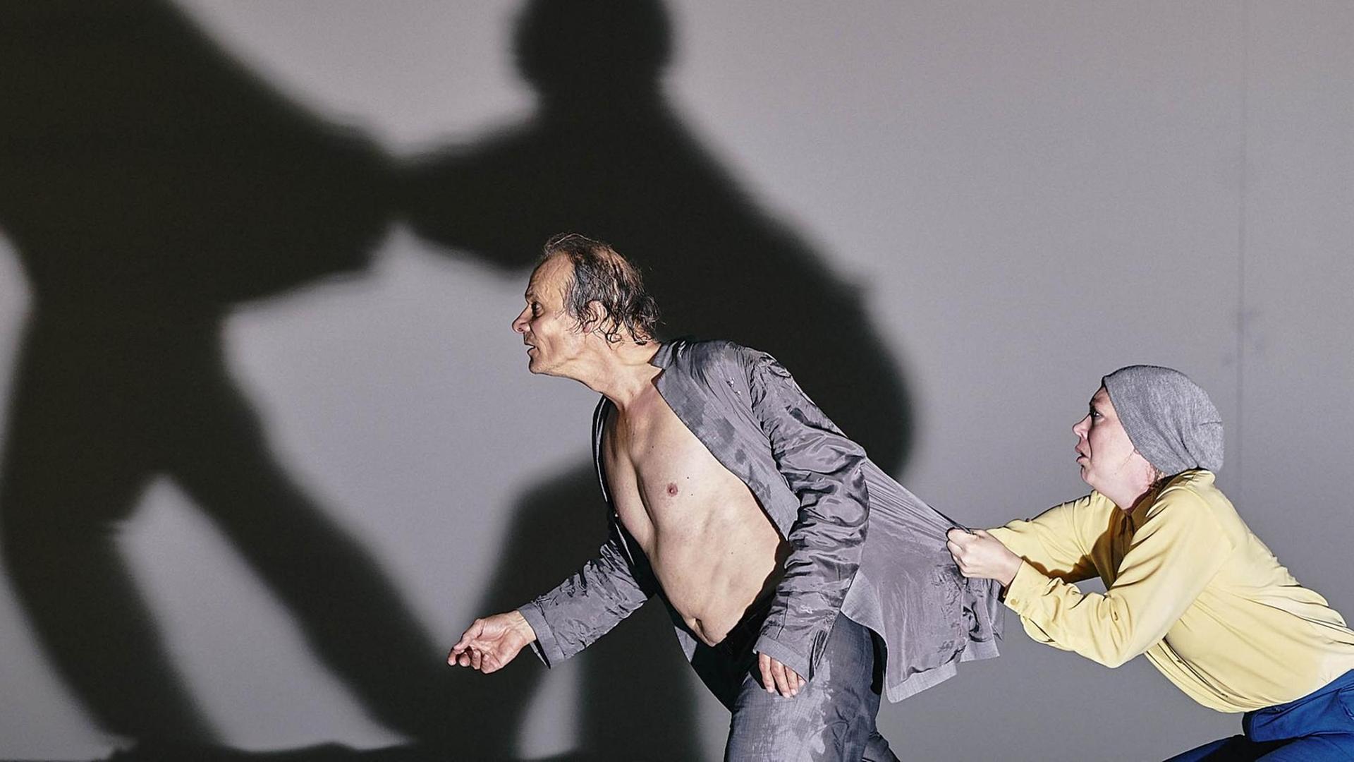Edgar Selge und Lina Beckmann bei der Premiere von "König Lear" am Deutschen SchauSpielHaus Hamburg am 19.10.2018 Edgar Selge und Lina Beckmann bei der Premiere von "König Lear" am Deutschen SchauSpielHaus Hamburg am 19.10.2018