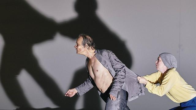 Edgar Selge und Lina Beckmann bei der Premiere von "König Lear" am Deutschen SchauSpielHaus Hamburg am 19.10.2018