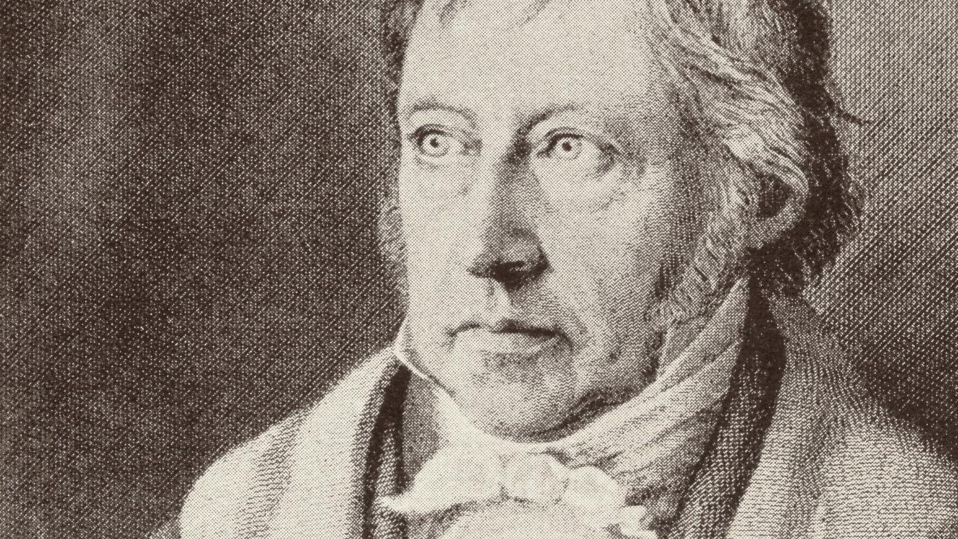 Vor 250 Jahren geboren Der Philosoph Wilhelm Friedrich Hegel